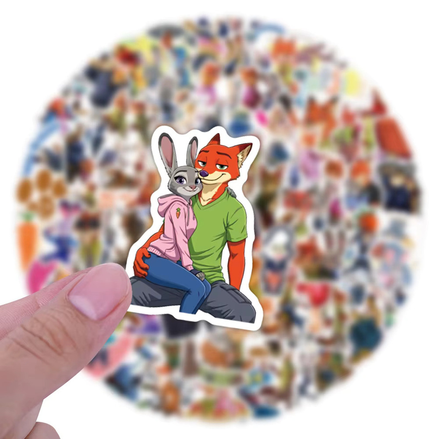 Disney Zootopia 2 Aufkleber, 10 Stück - Bild 4