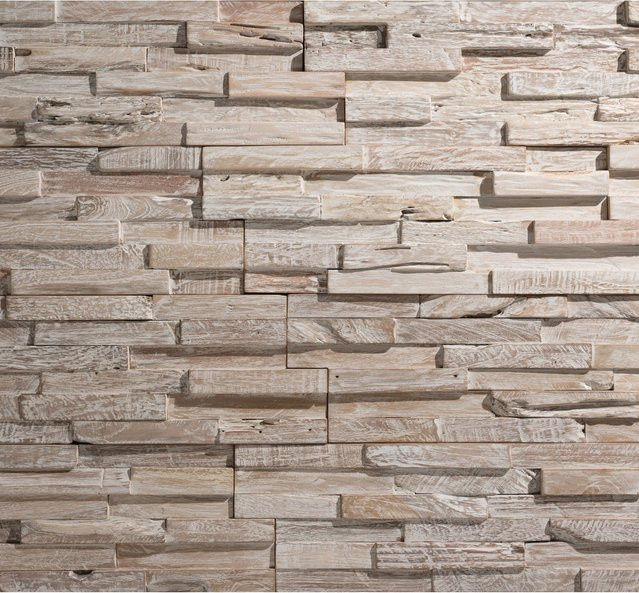 Rebel of Styles Holzverblender UltraWood White Wash in Holzoptik FSC® - Bild 1