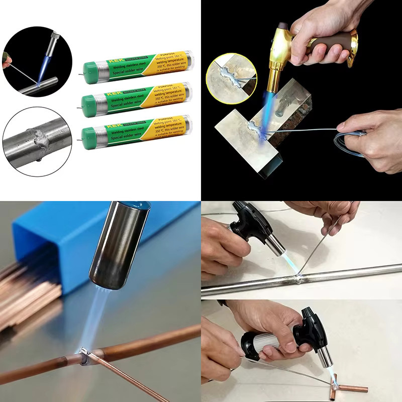Multifunktionaler KEK Lötdraht für Edelstahl, Aluminium und Nickel in Silber - Bild 3