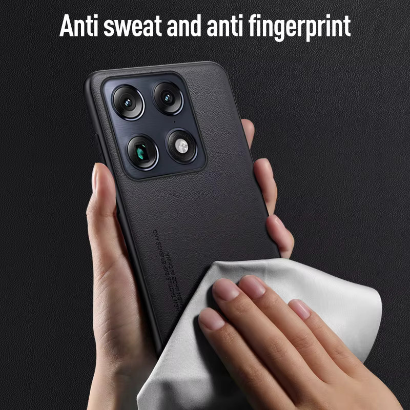 EUCAGR Luxus PU-Lederhülle für Motorola Edge 70 Pro Ultra in Schwarz - Bild 2