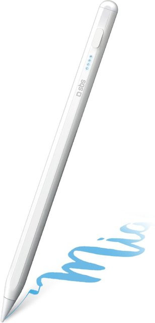 SBS Stylus-Stift für iPad in Weiß mit USB-C Anschluss - Bild 1