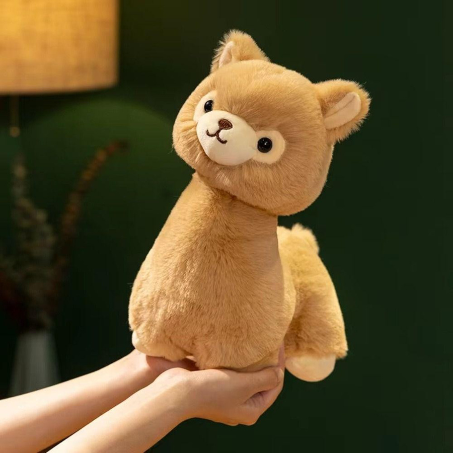 Yiran bag Alpaka-Plüschtiere Plüsch-Lama-Puppen aus PP-Baumwolle 2-14 Jahre - Bild 2