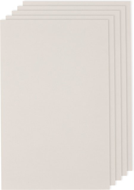 Rico Design Paper Poetry Luxury Papierbögen A4 Hellgrau - Bild 1
