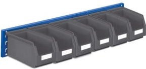 Kappes Wandschiene RasterPlan Schlitzplatten Set 11 in Blau RAL 5010 - Bild 1