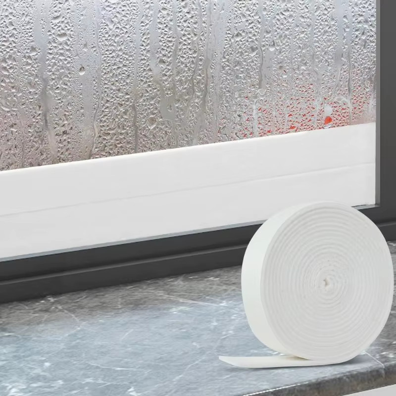 Wasserdichtes und anti-kondensationsfähiges Fensterband aus Kunstkautschuk in Weiß, Breite: 3,0 cm, Länge: 200,0 cm - Bild 2