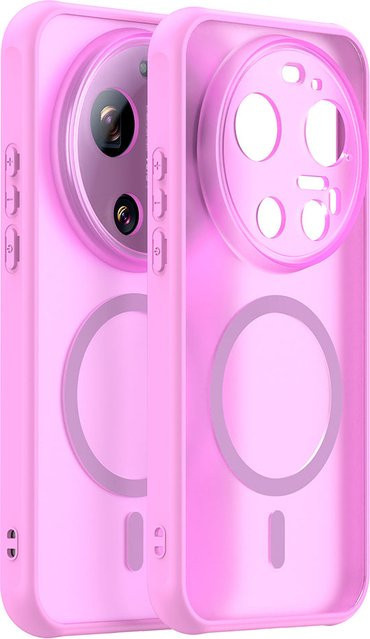 Techsuit HaloFrost II MagSafe Schutzhülle für Xiaomi 17 Ultra in Rosa - Bild 1