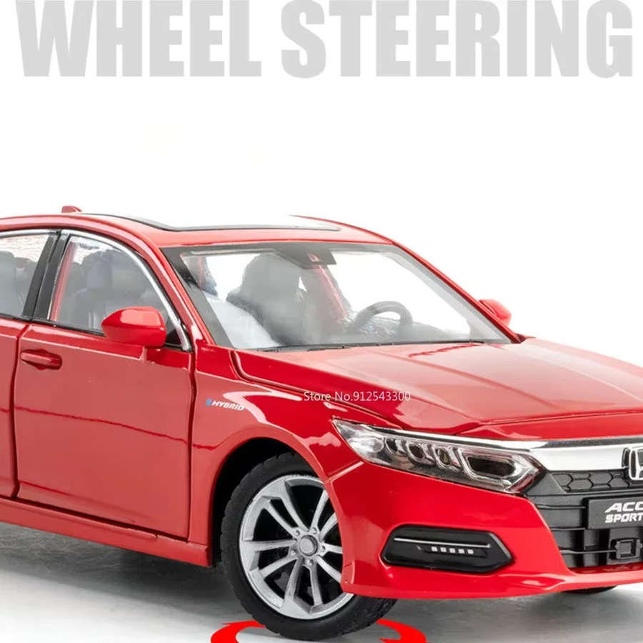 caipo Honda Accord E300 Automodell, 1:24, mit Licht und Musik, Türen geöffnet - Bild 3