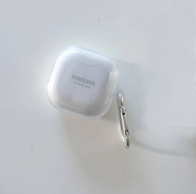 Transparente TPU Kopfhörerhülle für Samsung Galaxy Buds Live, Buds 2 Pro und Buds FE - Bild 1