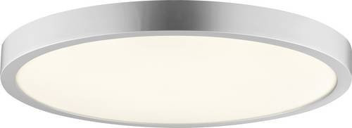 Brilliant LED Deckenleuchte Jade Silber rund Durchmesser: 37,5 cm - Bild 1