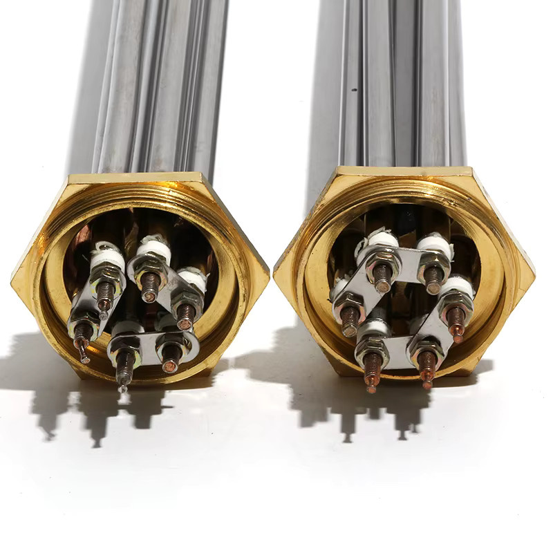 LUJINXUN Elektrisches Tauchrohr-Heizelement in Silber mit Gewinde DN32 (41 mm), DN40 (47 mm) oder DN50 (58 mm) für 3–12 kW TEN für Kessel und Brauanlagen - Bild 3