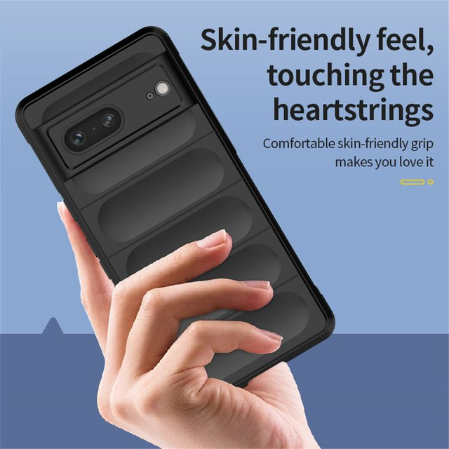 Stoßfeste Silikon Handyhülle mit weichem Hautgefühl für Google Pixel 10, 9, 8, 7 Pro XL und A-Modelle in Weiß - Bild 1