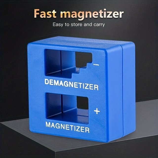 Galacok Magnetisierer und Entmagnetisierer in Blau für Schraubendreher - Bild 1
