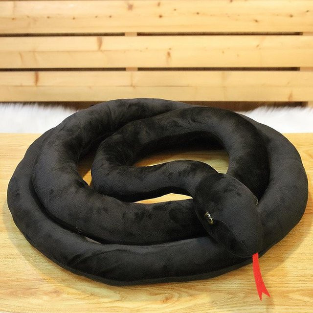 Binchi Fitness Riesenschlangen Plüschtier, Gold, 1-teiliges Set - Bild 1