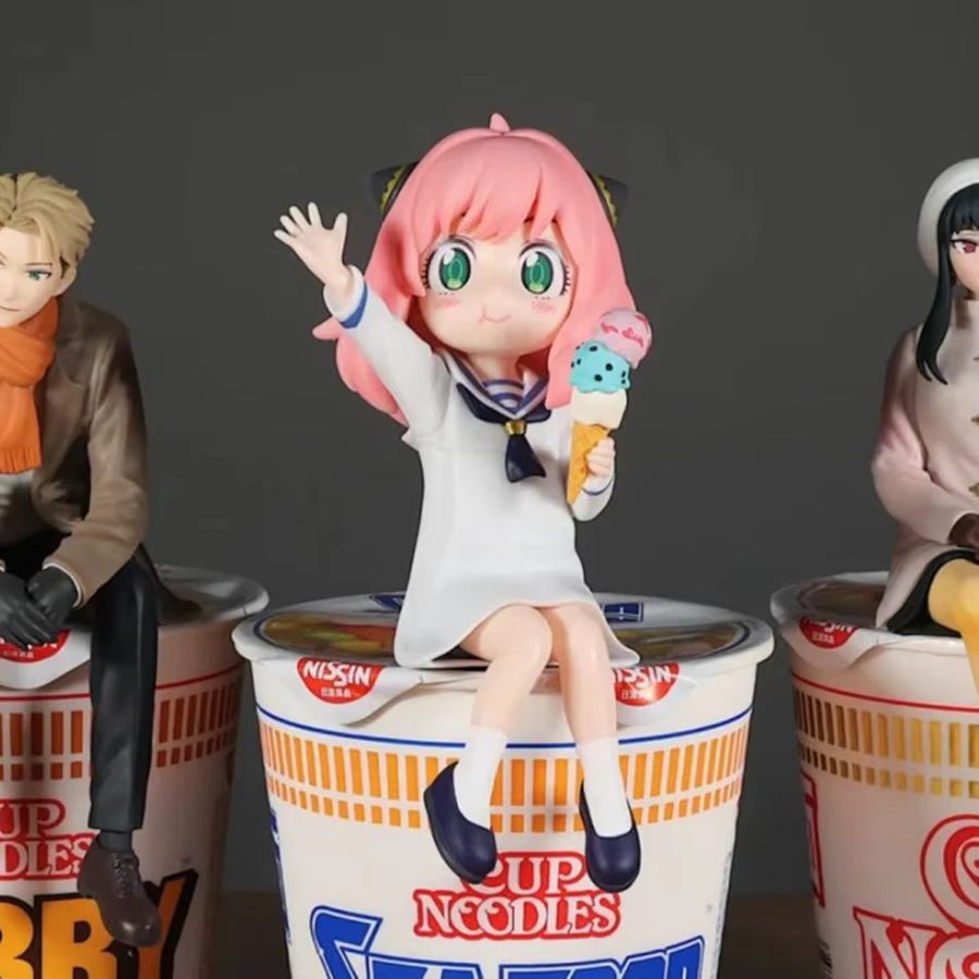 Bandai SPY×FAMILY Anime Figur Anya und Yor Forger aus PVC, Multicolor, Höhe: 15 cm - Bild 2
