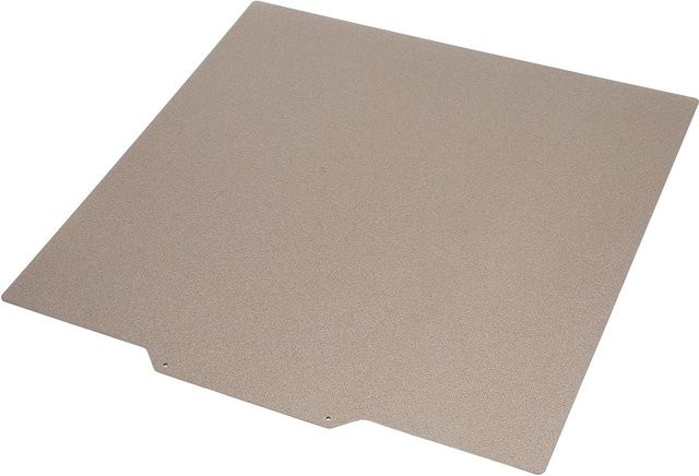 Qid1 Tech PEI Druckbett für Q1 Pro, doppelseitige Matte und glatte Oberfläche, Grau, 25,0 x 25,0 cm - Bild 1