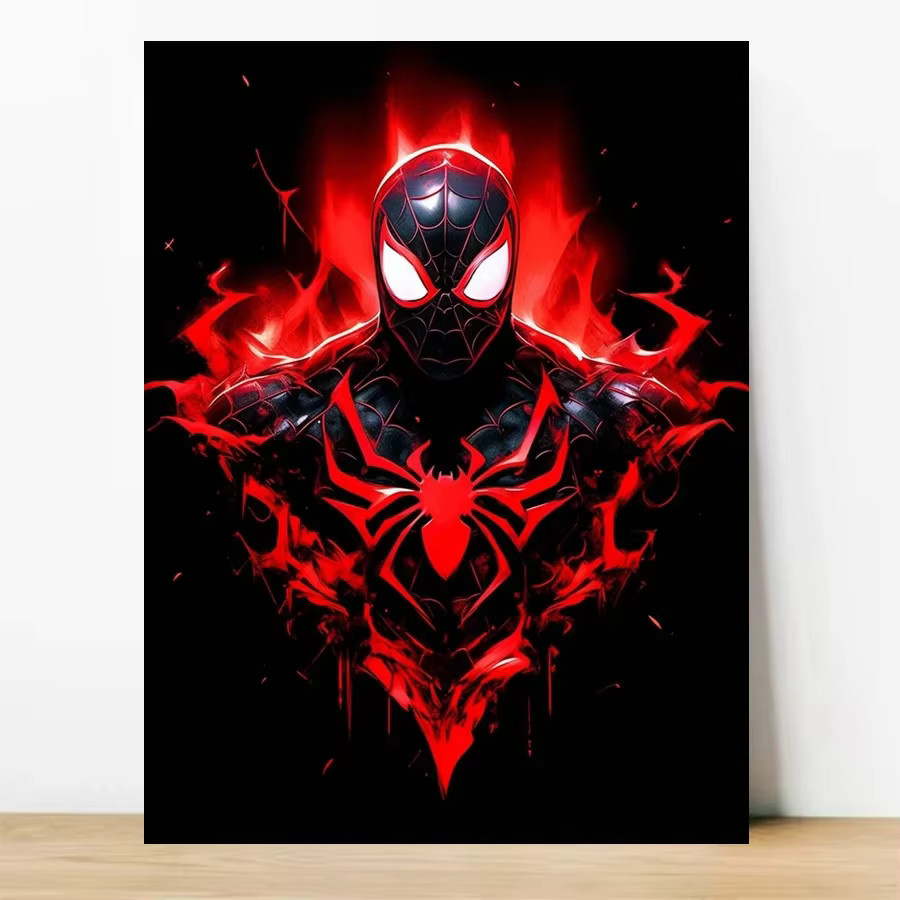 Marvel Spider Man 5D DIY Diamant Malerei als Mosaik Stickerei für Kinder in Multicolor - Bild 2
