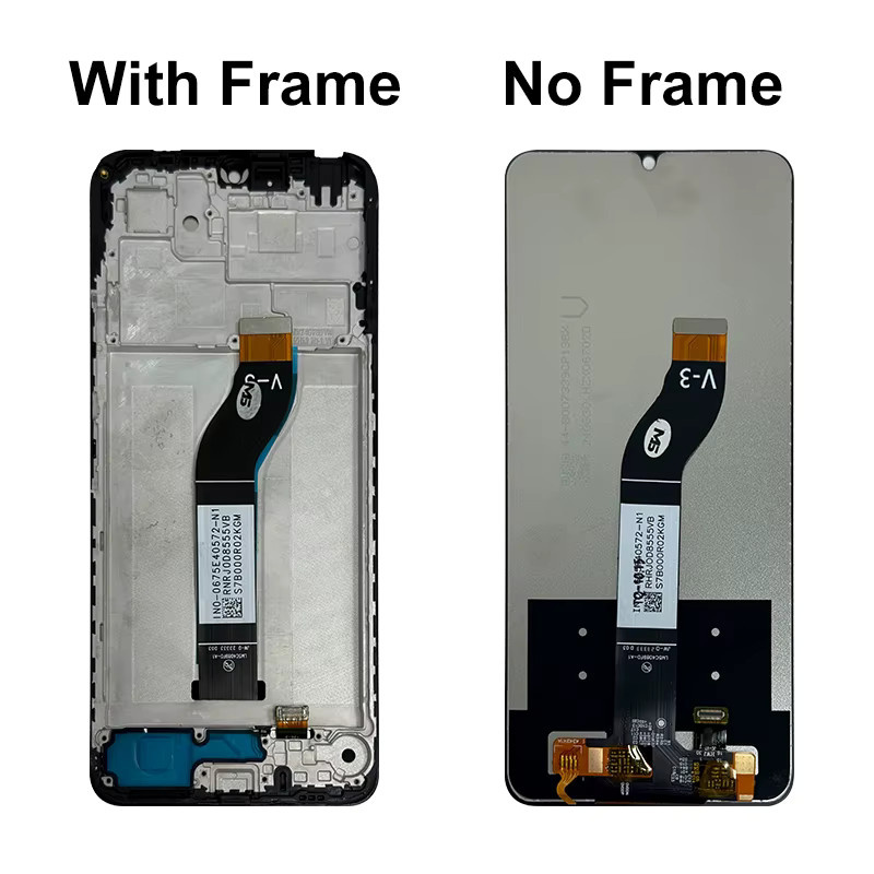 Xiaomi Redmi 13C LCD-Touchscreen-Digitizer-Einheit Ersatzdisplay in Schwarz für 23108RN04Y und 23106RN0DA mit 6,74 Zoll - Bild 3