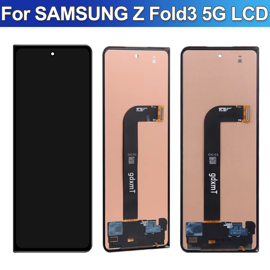 Samsung Z Fold3 5G LCD Display mit Touchscreen Digitizer Reparatur-Set in Schwarz für F9260 F926B F926U - Bild 3