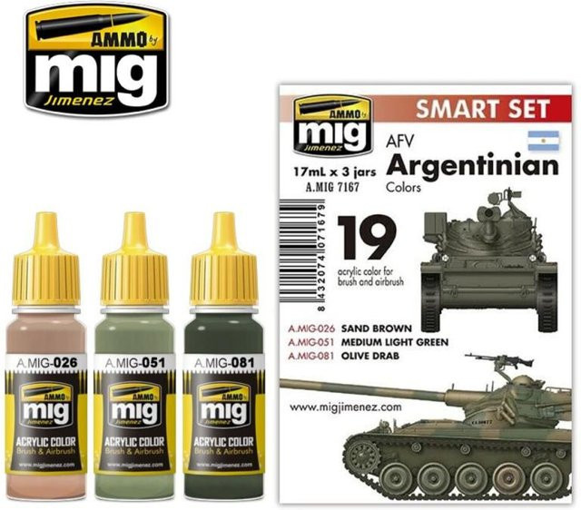 AMMO by MIG Jimenez AFV Argentinian Colors, Fahrzeuge, Bunt / Mehrfarbig - Bild 1