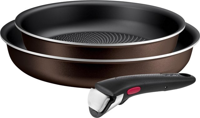 Tefal Ingenio Light Cook Pfannenset, 3-teilig, Schwarz, Antihaftbeschichtung aus Aluminium - Bild 1