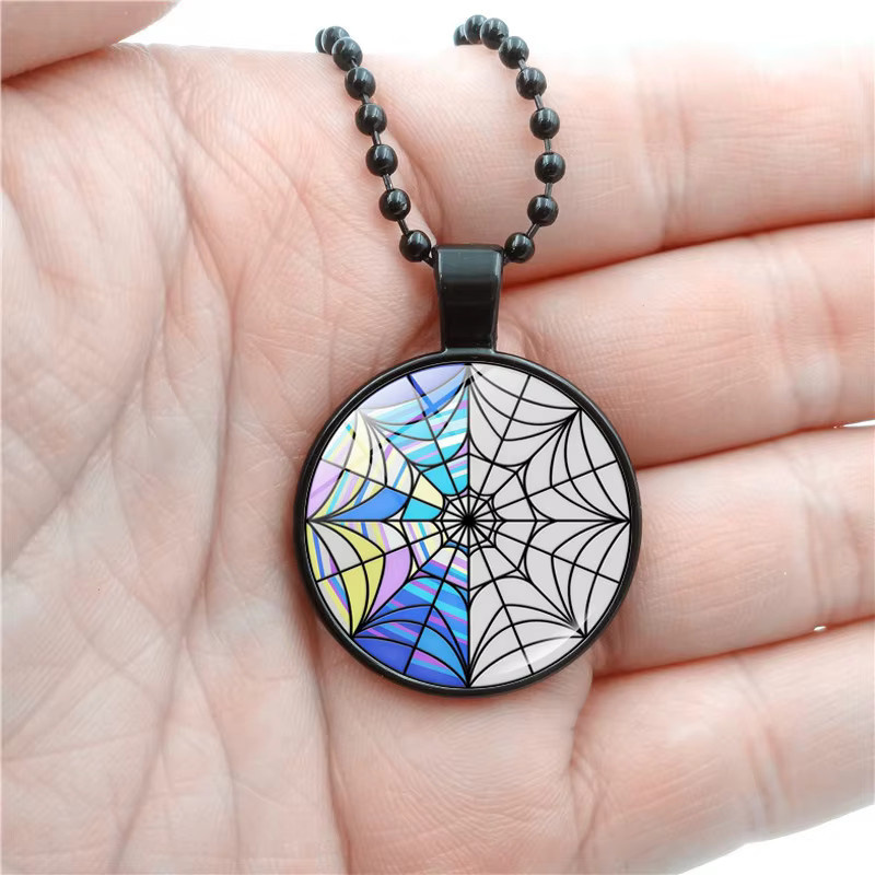 FIMAODZ Halskette, Glas Cabochon Anhänger, Damen - Bild 2