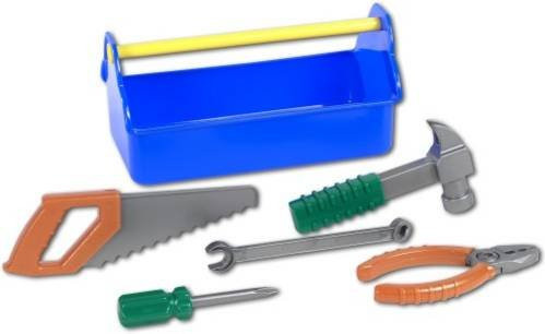 The Toy Company Werkzeugkasten mit Werkzeug 6-teiliges Set bunt - Bild 1