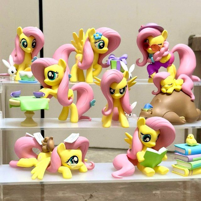 Hasbro My Little Pony Sweet Diary Serie Blind Box mit Fluttershy Anime Figur als Sammelmodell - Bild 1