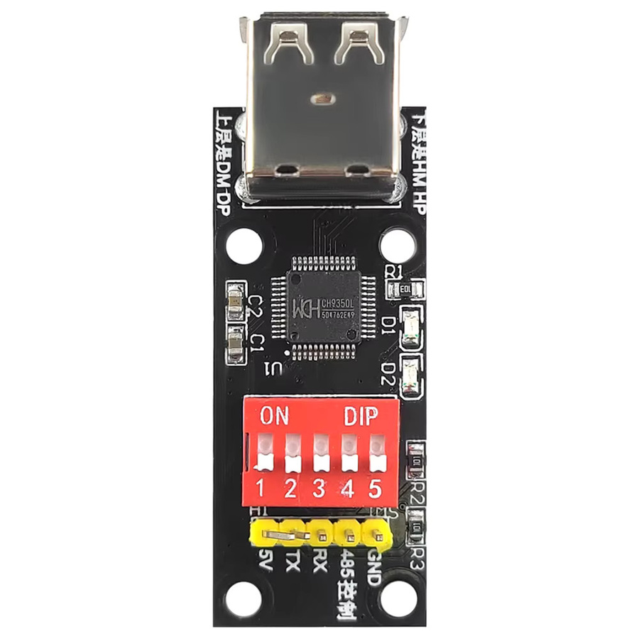 CH9350 HID-zu-Seriell-Konvertermodul zur Umwandlung von Tastatur, Maus und Barcode-Scanner in eine serielle Schnittstelle für KVM-Erweiterungen - Bild 2