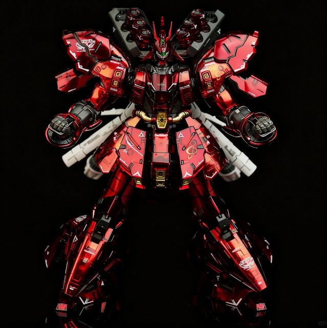 Bandai RG 1/144 Sazabi, Montagemodellbausatz, Actionfigur - Bild 1