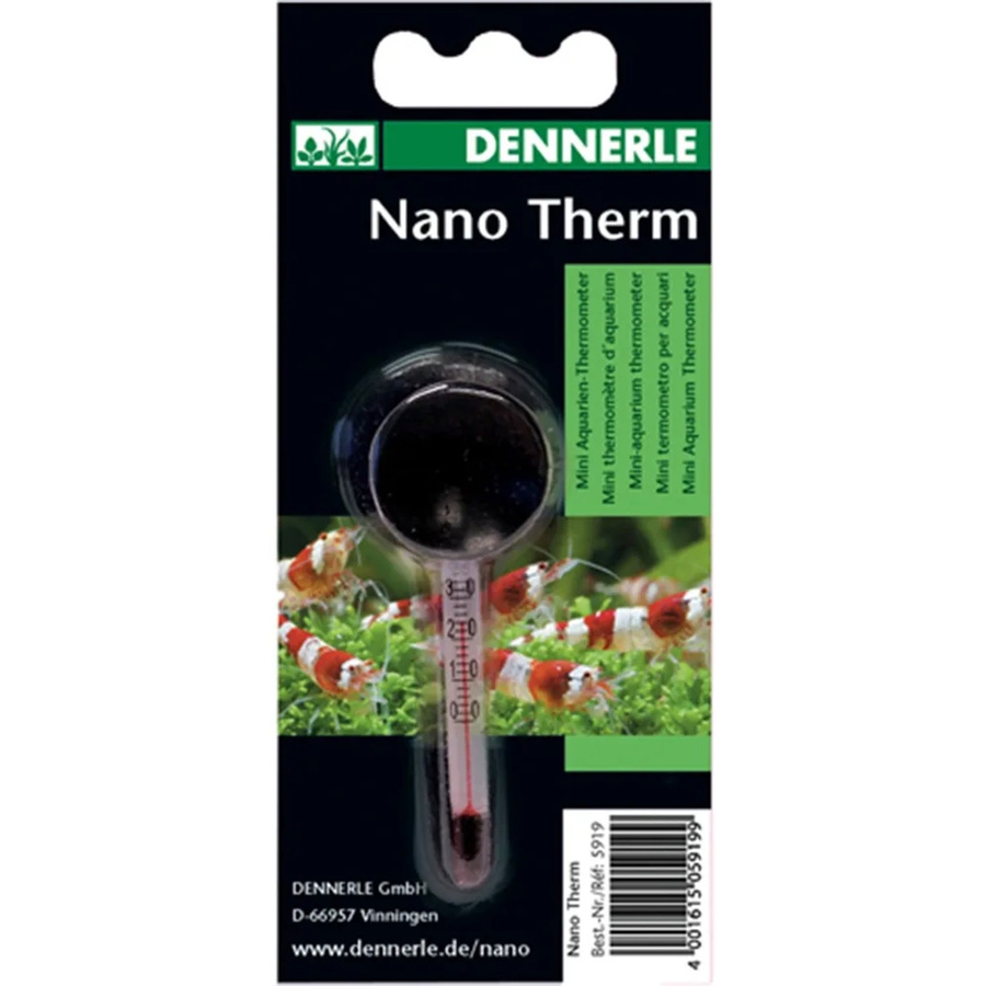 Dennerle Nano Mini-Thermometer in transparent - Bild 2