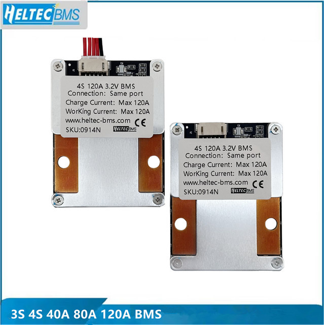 Heltecbms Lithium-Batterieschutzplatine 12V BMS mit Balancer für 3S Li-Ion und 4S LiFePO4, geeignet für 18650 Akkus, Motoren und Energiespeicher - Bild 1