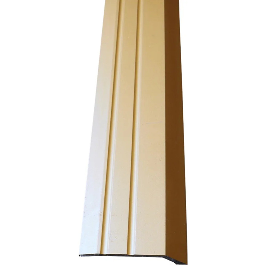 Döllken Profiles Selbstklebendes Ausgleichsprofil Transition in Messing Gold, B: 3,4 cm, H: 0,8 cm, L: 250 cm - Bild 2