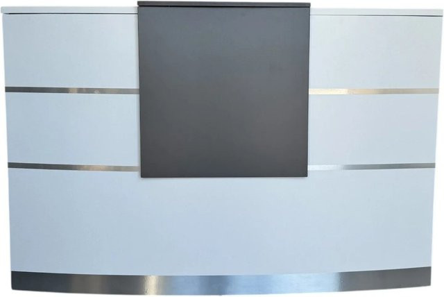 Jet-Line Empfangstheke Valence Weiß B: 120 cm, T: 60 cm, H: 105 cm - Bild 1