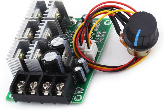 CosyHome DC1055V 40A Bürstenmotor Drehzahlregler mit Überlastschutzplatine in Multicolour - Bild 1
