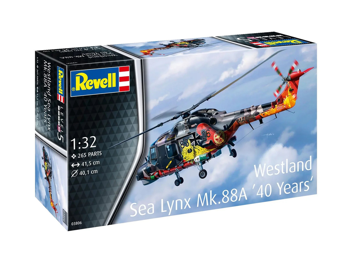 Revell Westland Sea Lynx Mk.88A 40 Years Special Edition, Modellbau, 1:32 - Bild 3