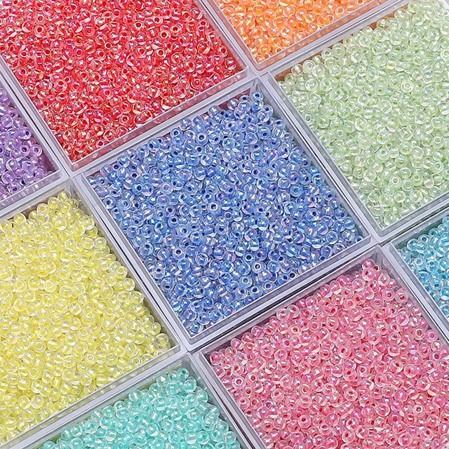 Beadia Glasperlen, bunt, Unisex - Bild 1