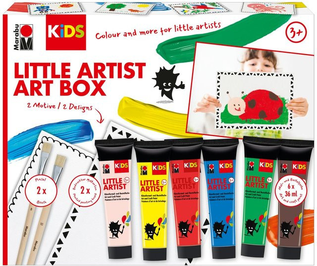 Marabu KiDS Little Artist Art Box Set Bunt / Mehrfarbig ab 3 Jahren - Bild 1