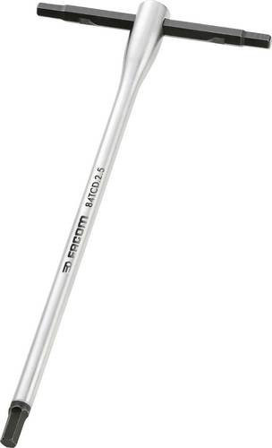 Facom 84TCD.2.5 Innen-Sechskant Winkelschraubendreher in Silber, 2.5 mm - Bild 1