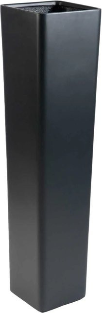 Vivanno Pflanzkübel Alteza aus Fiberglas in Anthrazit, B/T/H: 25 x 25 x 100 cm - Bild 1