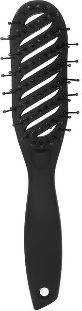 TOMTOP Haarmassagebürste, Nylon, Schwarz - Bild 1