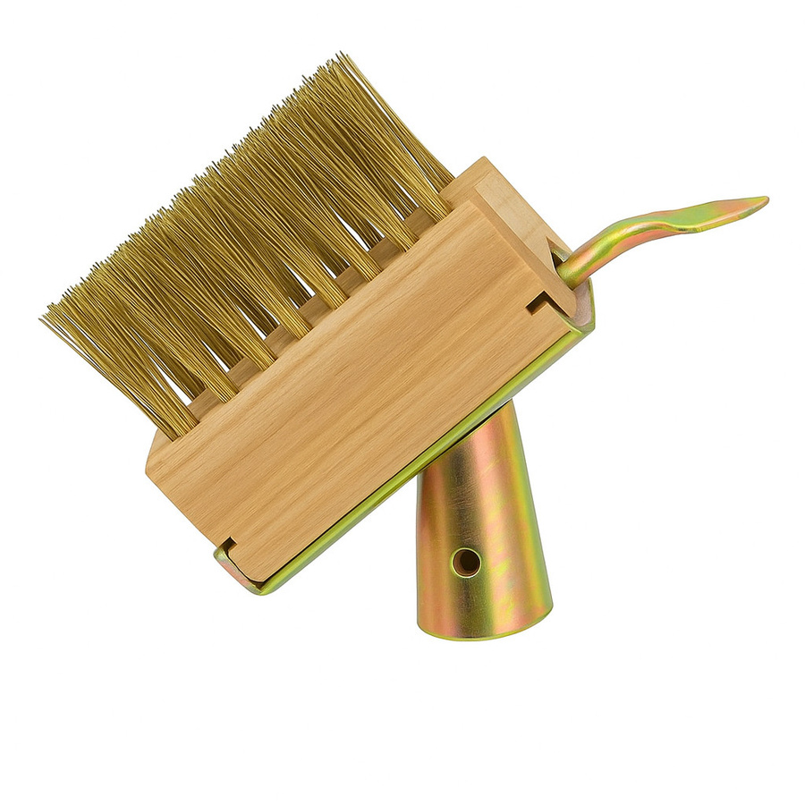 Work-it Fugenkratzer mit Metallborsten in Gold und Stahl - Bild 1