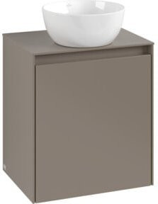V&B Waschtischunterschrank Collaro in Weiß mit integrierter LED-Beleuchtung und Sensorschalter, B/H/T: 50 x 38 x 54,8 cm - Bild 1
