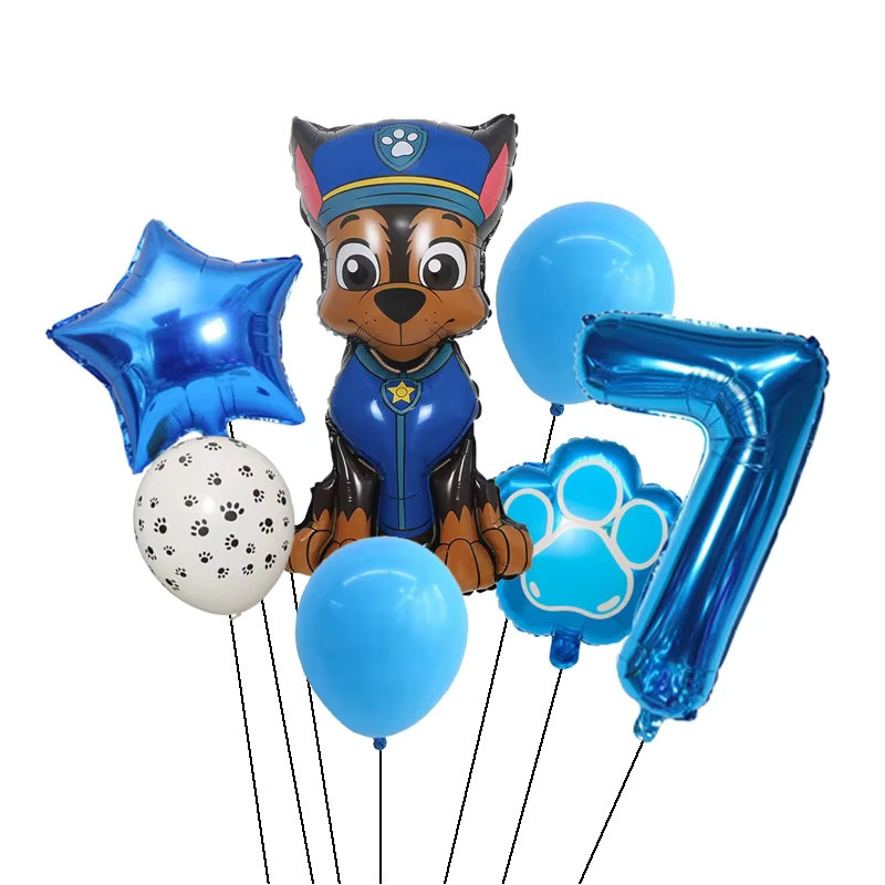 Paw Patrol Party Luftballon Figur für Kinder als Dekoration zum Geburtstag - Bild 2