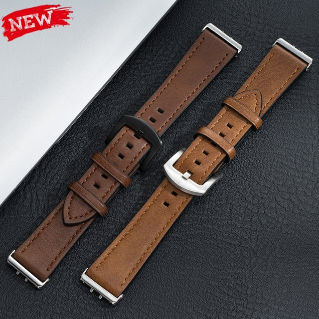 CAOWTAN Uhrenarmband Leder, Samsung Galaxy Fit 3, Unisex - Bild 1