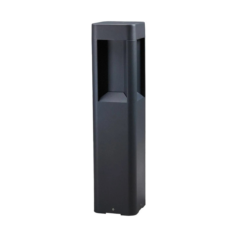 Lucande LED Außenleuchte Annika 9617009 in Schwarz aus Aluminium, 1-flammig, IP54 spritzwassergeschützt, Modern - Bild 2