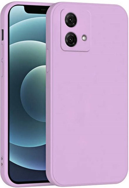 Motorola Silikon Schutzhülle in Purple für Moto G84 G85 G35 G34 G32 sowie Edge 50 Fusion Edge 40 Neo Stylus - Bild 1