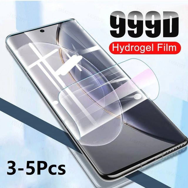 3-5 Stück Hydrogel Displayschutzfolie für Vivo V21 5G und V21e 5G in Transparent - Bild 1