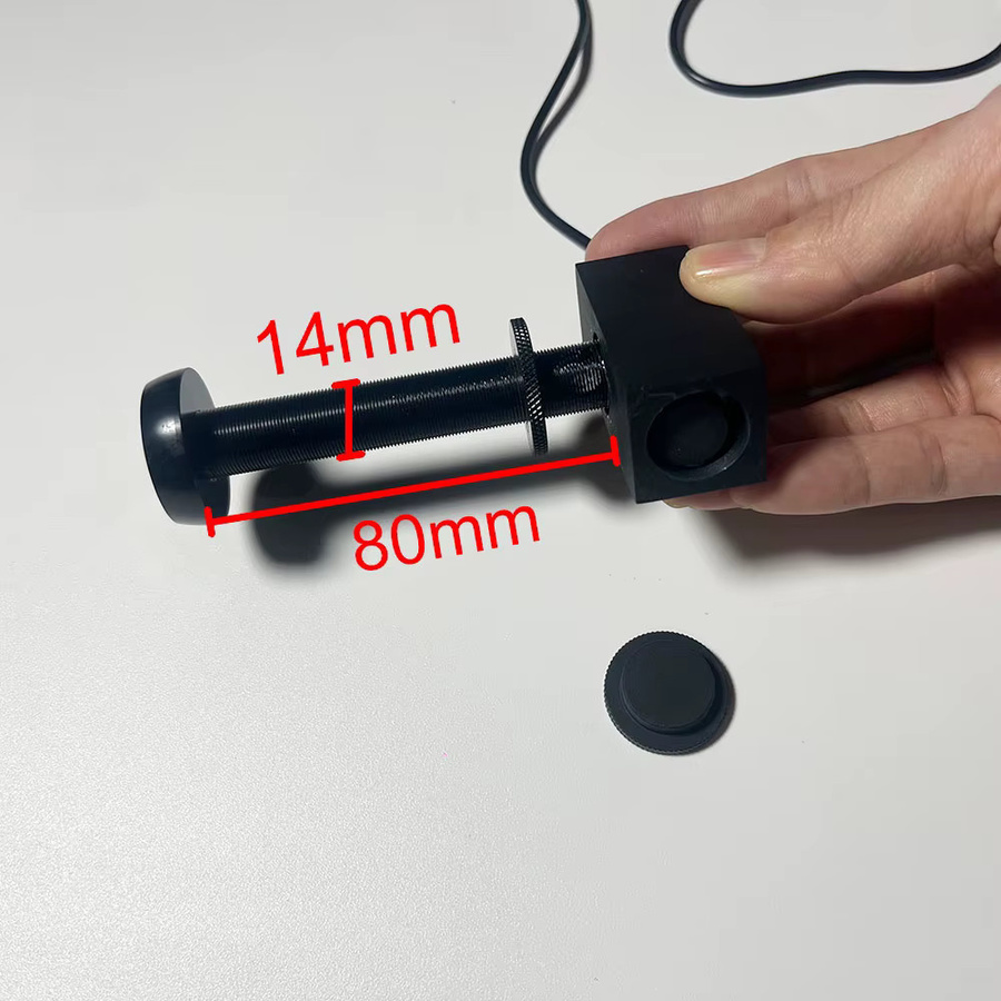 Tuya Video-Türspion mit 14mm Kamera, WLAN 2,4G/5G, Bewegungserkennung und ONVIF/RTSP Unterstützung, Schwarz - Bild 2