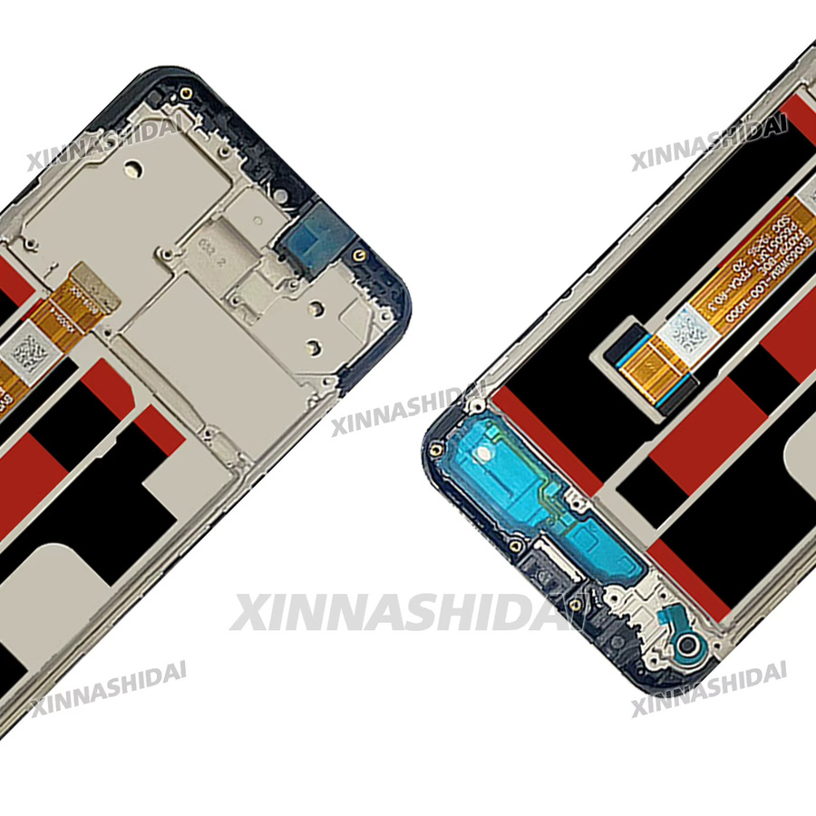 OPPO A11X A9 2020 LCD-Display mit Touchscreen-Rahmen und Digitizer-Baugruppe in Schwarz - Bild 3