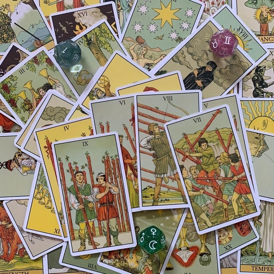 After Card Reading Kartenspiel Wahrsagen Arkana Set Of Cards - Bild 3
